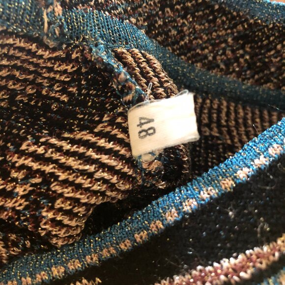 M Missoni baroque jacquard fit flare sweater dress - Picture 7 of 8